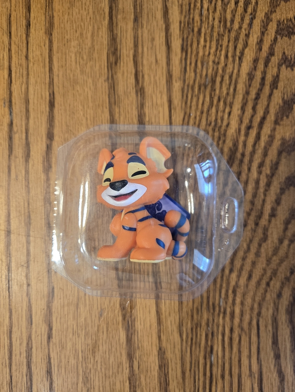 Orange Tiger Neopet Figure Toy - Cute Cartoon Cat